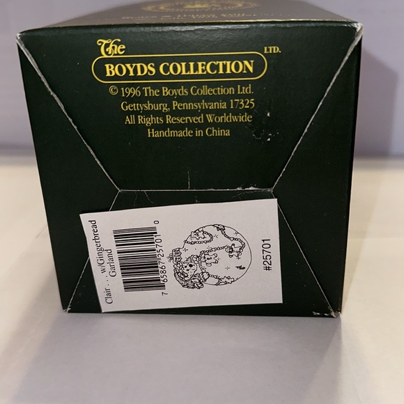 Boyd’s Bears Christmas ornament in the original box with certificate of authenti - Picture 14 of 15